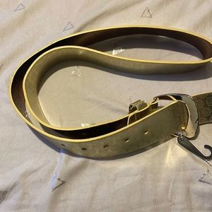 Michael kors gold belt like new